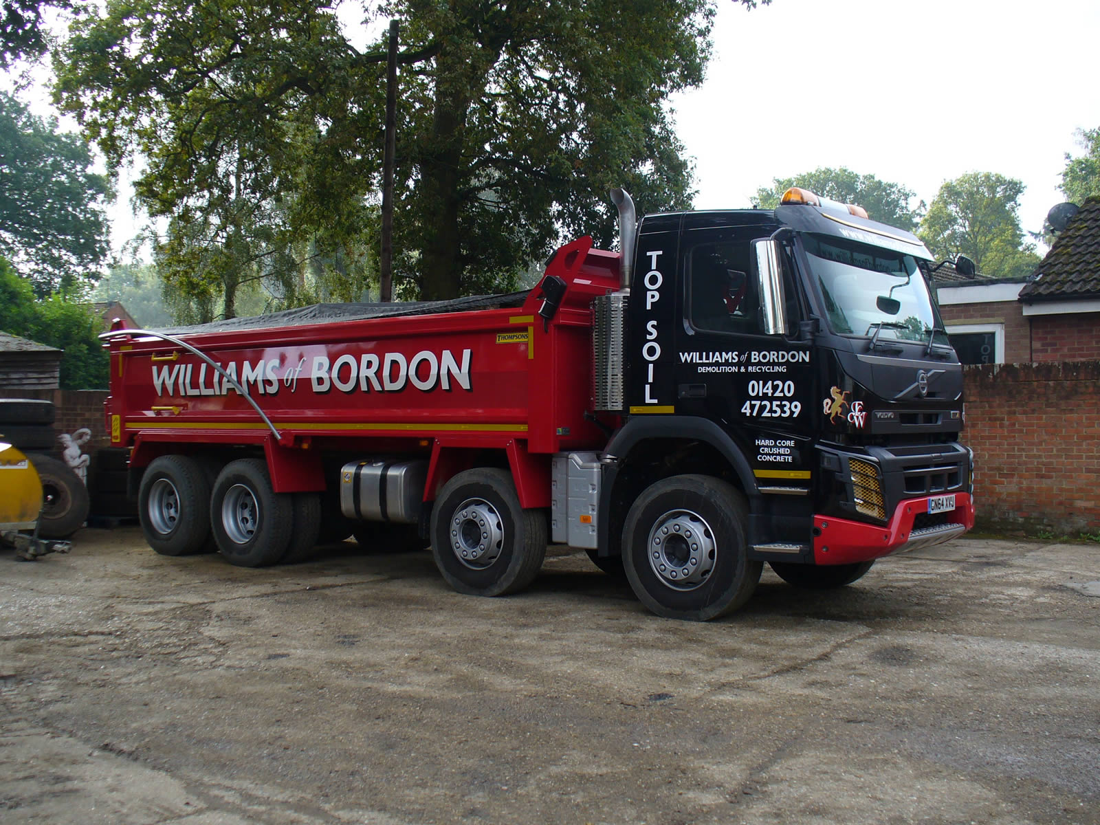 Tipper Truck Hire Hampshire